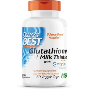 Doctor’s Best Glutathione + Milk Thistle