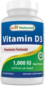Best Naturals Vitamin D3 1000 IU