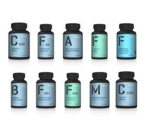 Vitamin Supplement Packaging Display