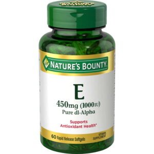 Nature’s Bounty Vitamin E Softgels